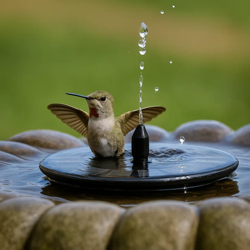 Fontaine solaire pour balcon, jardin & terrasse - Image 17