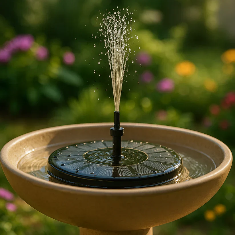 Fontaine solaire pour balcon, jardin & terrasse - Image 4
