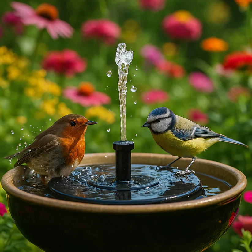 Fontaine solaire pour balcon, jardin & terrasse - Image 7