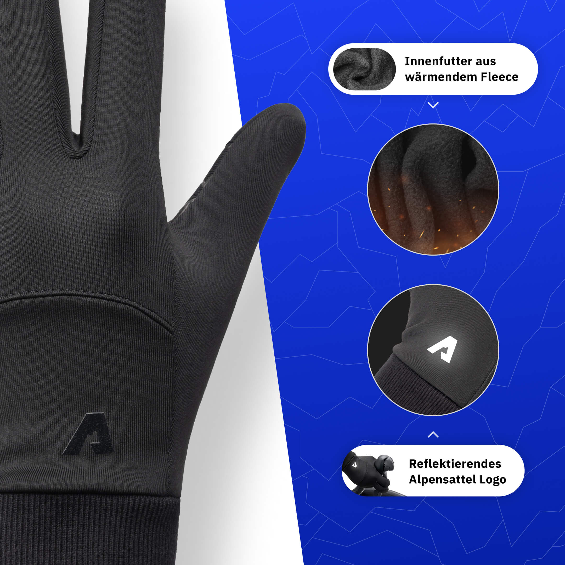 Gants vélo thermiques Premium 2.0 - Image 5