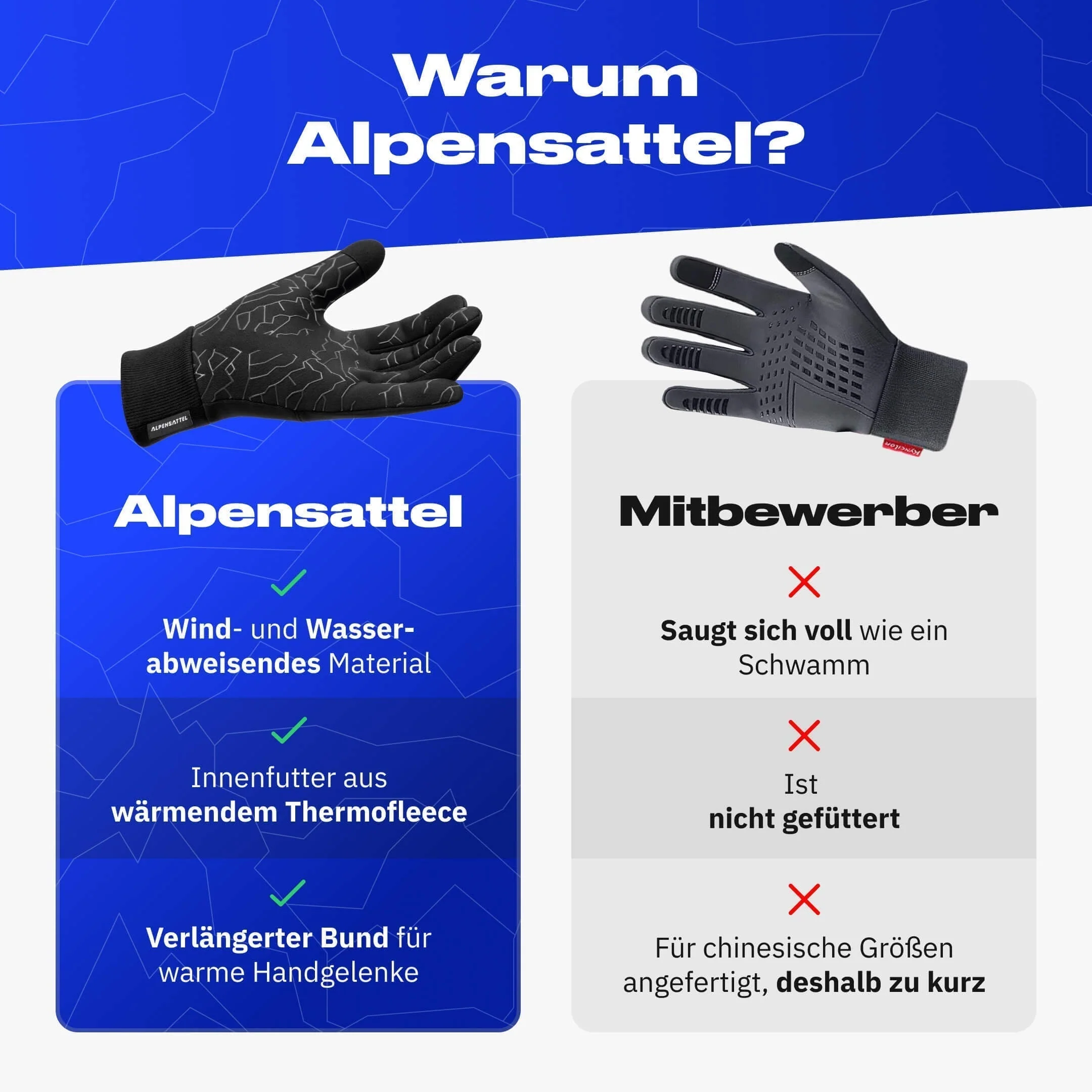 Gants vélo thermiques Premium 2.0 - Image 6
