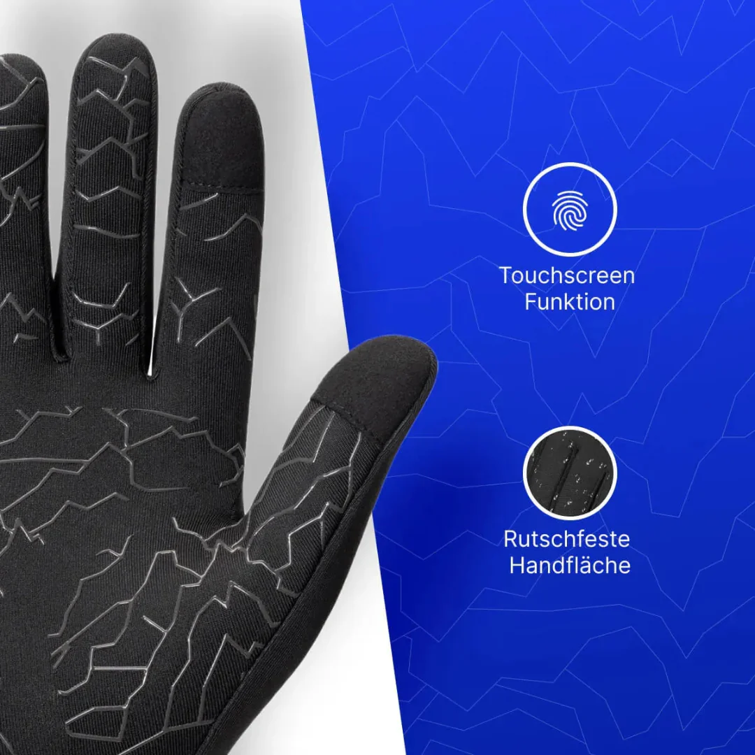 Gants de vélo thermiques hiver - Image 3