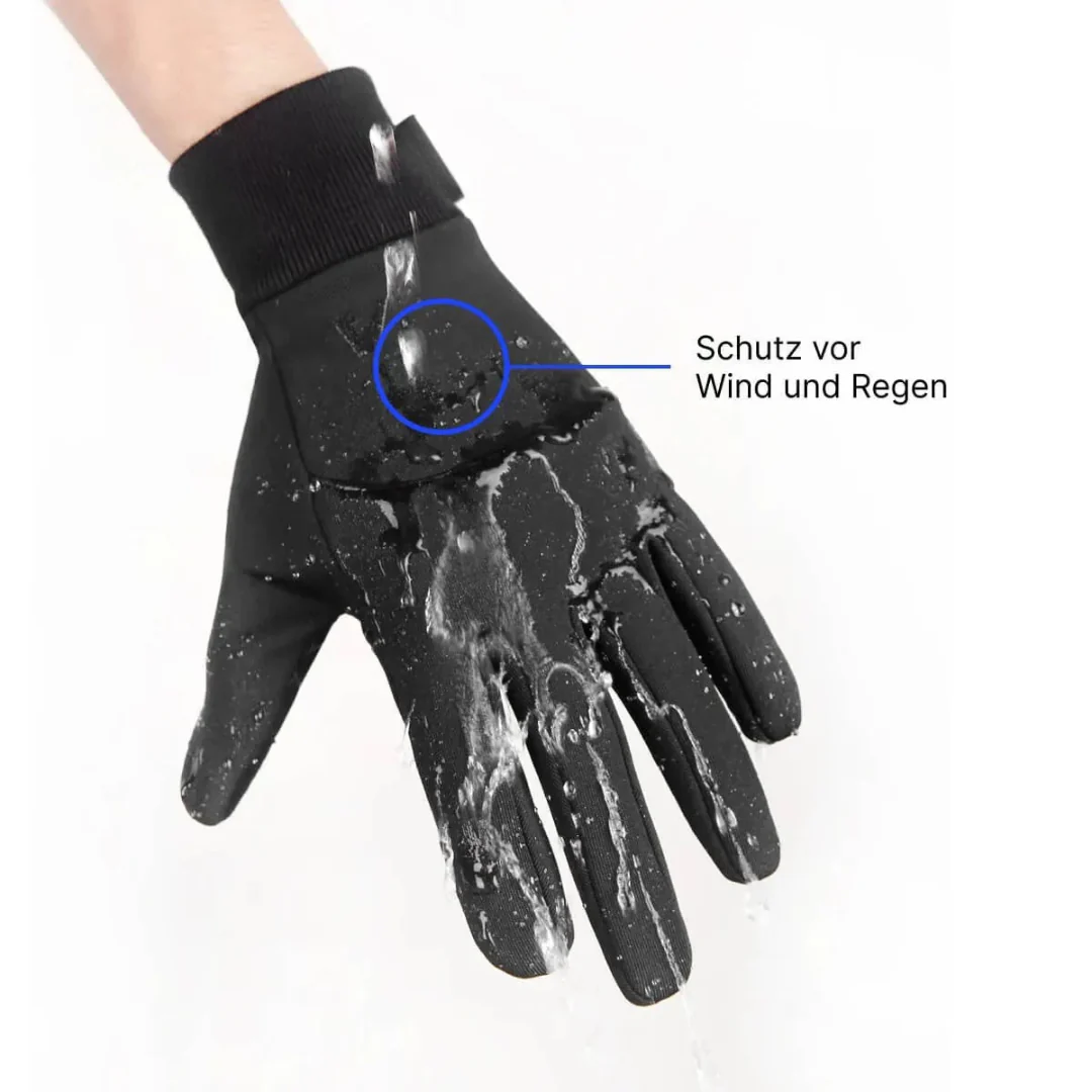 Gants de vélo thermiques hiver - Image 4