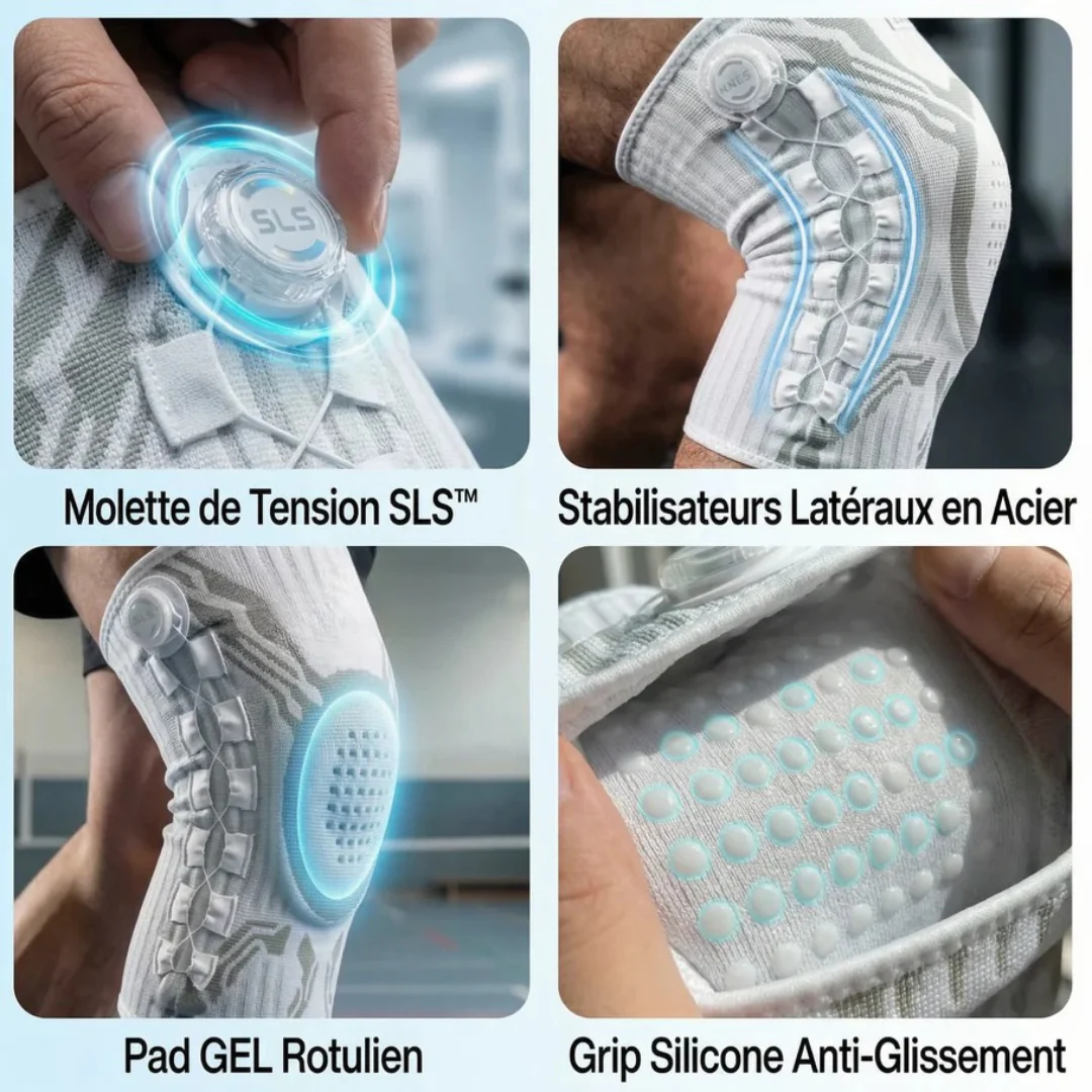 Genouillère de maintien renforcé avec stabilisation latérale - Image 6
