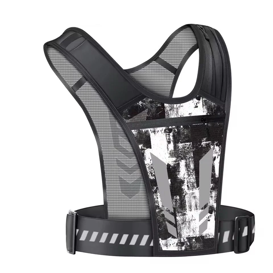 Gilet de course respirant avec gourde souple - Image 3