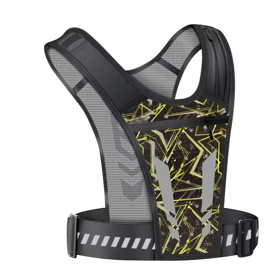 Gilet de course respirant avec gourde souple - Image 5