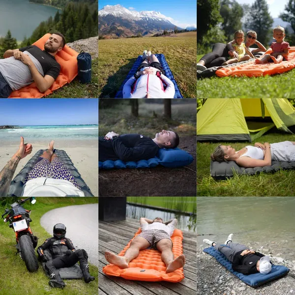 Matelas gonflable ultra-léger et compact pour bivouac et camping - Image 2