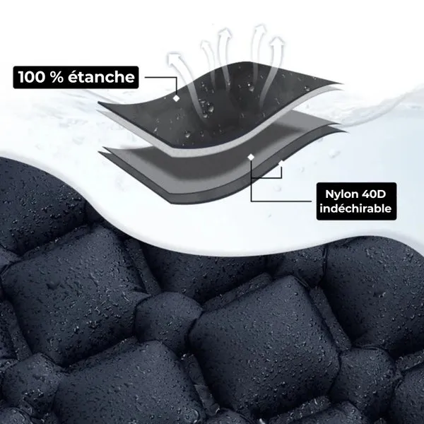 Matelas gonflable ultra-léger et compact pour bivouac et camping - Image 3