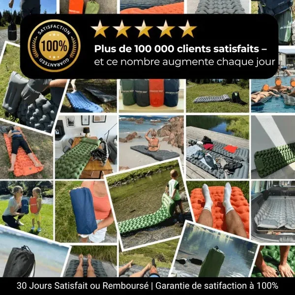 Matelas gonflable ultra-léger et compact pour bivouac et camping - Image 6