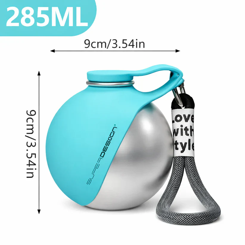 Gourde pour chien 2 en 1 avec bol intégré - Image 3