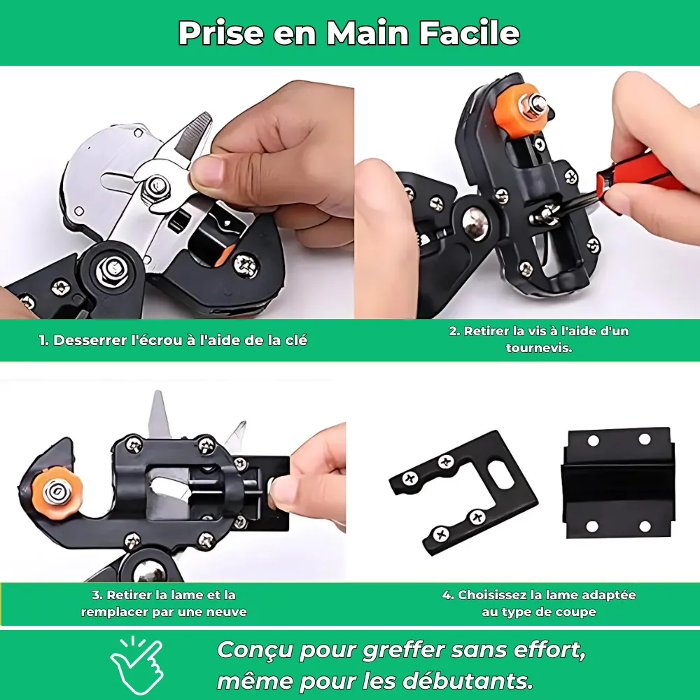 Greff'Master|Kit d’Outils de Greffe 3-en-1 - Image 2