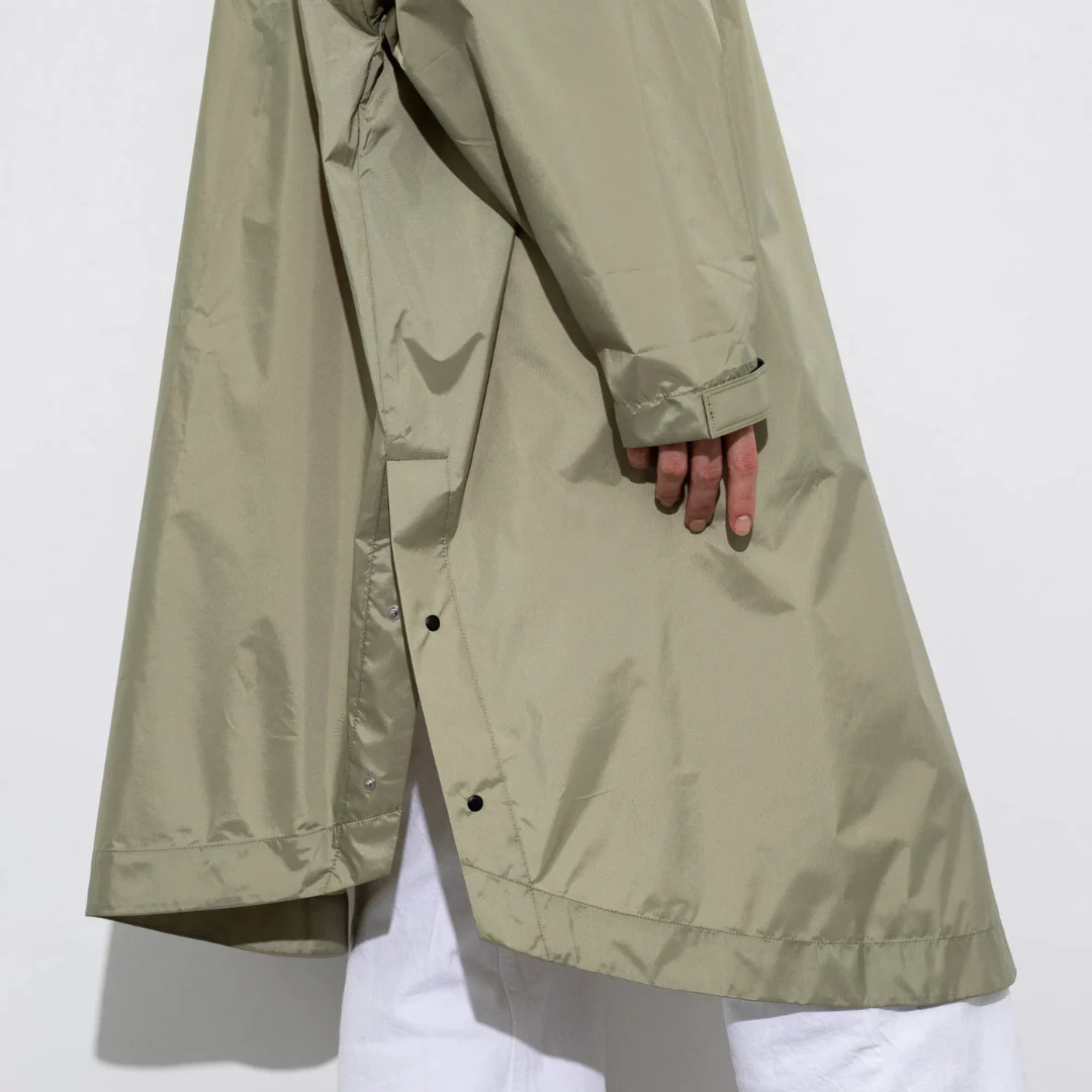 Veste longue à capuche et imperméable - Image 13