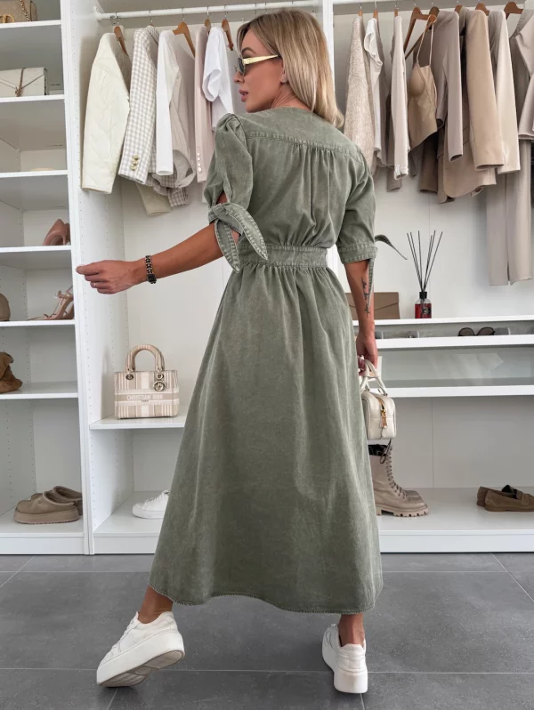 Ivanka | Robe en denim éclatante - Image 10