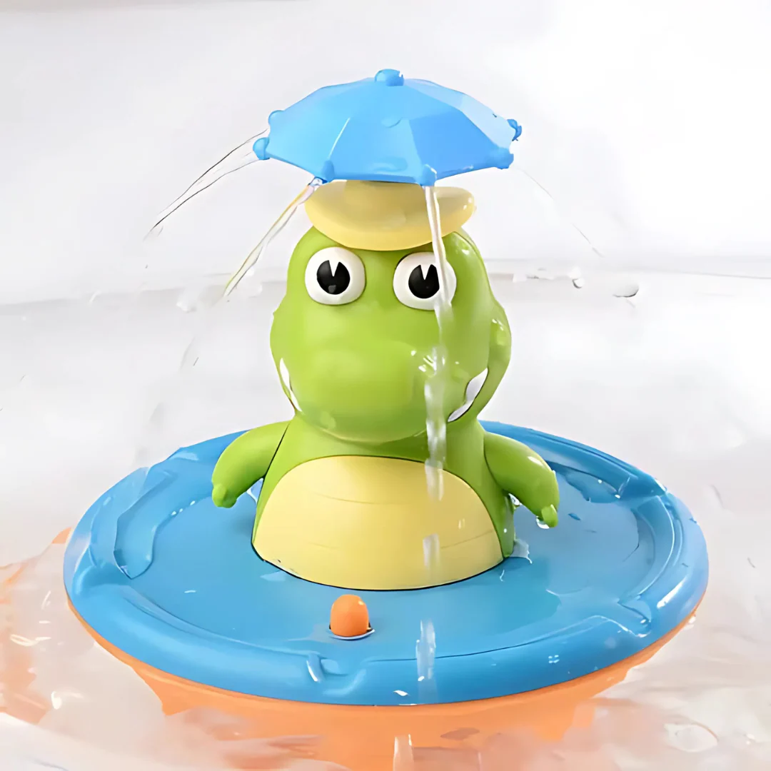 Jouet de bain crocodile