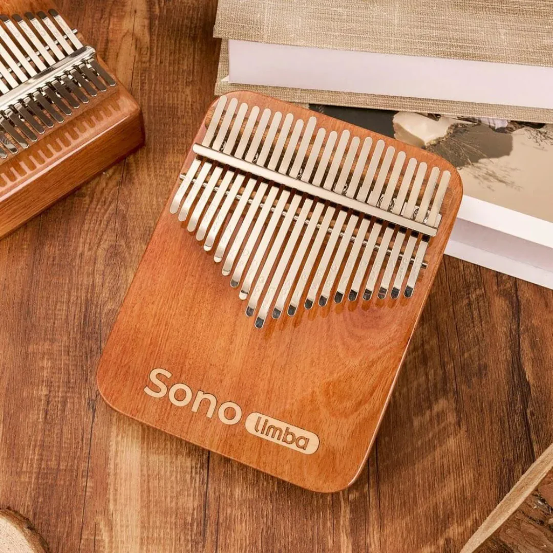 Kalimba en bois de corail africain - Image 15