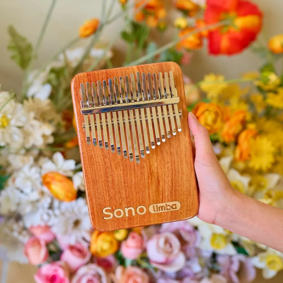 Kalimba en bois de corail africain - Image 7