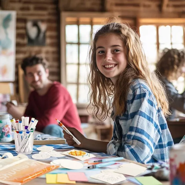 Kit de peinture créative pour enfants avec effet 3D - Image 3