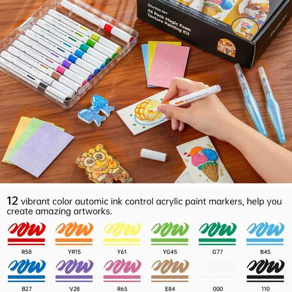 Kit de peinture créative pour enfants avec effet 3D - Image 4