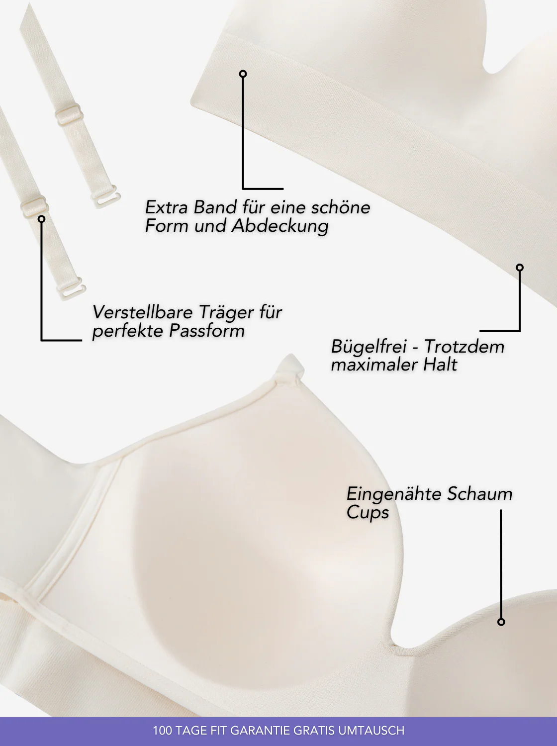 Kurvea Soutien-Gorge Shaping (Sans Armature) - Image 5