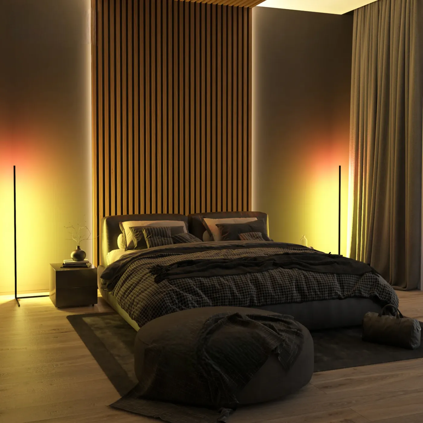 Lampadaire pour une ambiance chaleureuse et élégante - Image 8