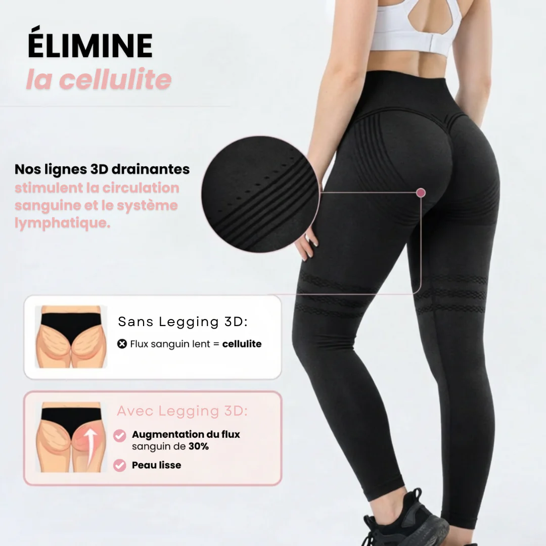 Legging 3D Sculptant et Affinant - Image 3
