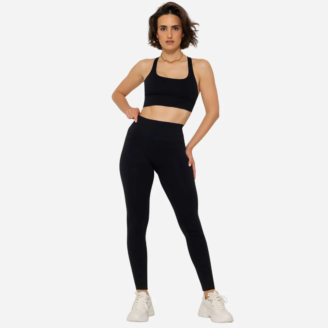Legging de sport femme taille haute imprimé léopard - Image 8