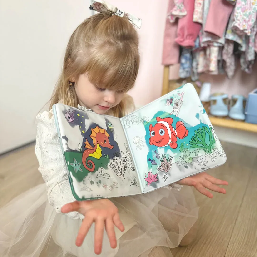 Livre de coloriage magique à l'eau