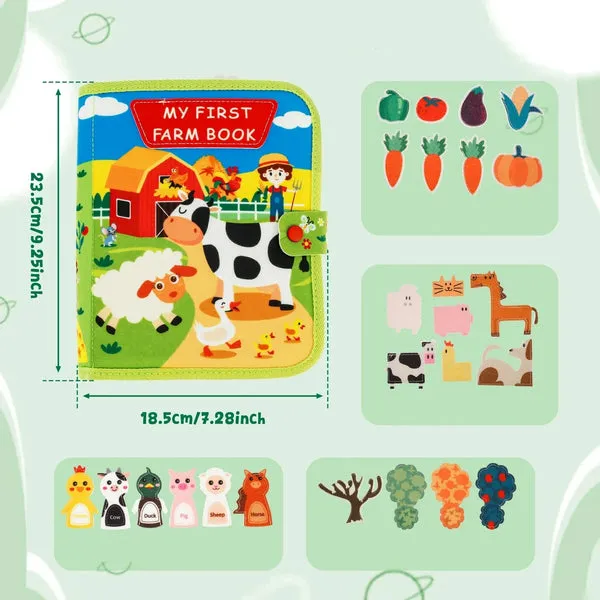 Livre éducatif interactif ferme Montessori - Image 3