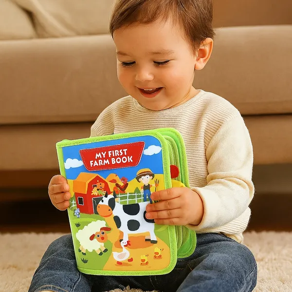 Livre éducatif interactif ferme Montessori - Image 4