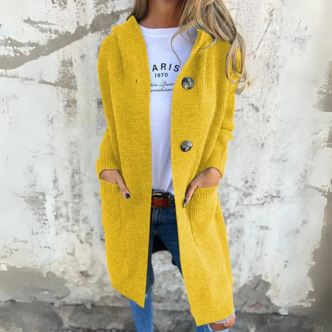 Long cardigan en maille pour femme - Image 6
