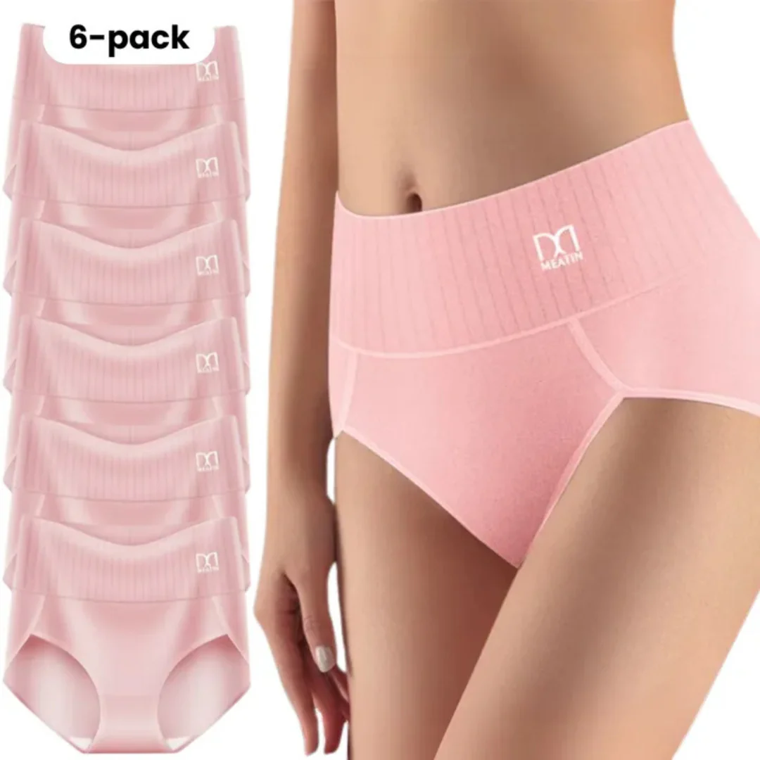Lot de 6 culottes taille haute femme - Image 4