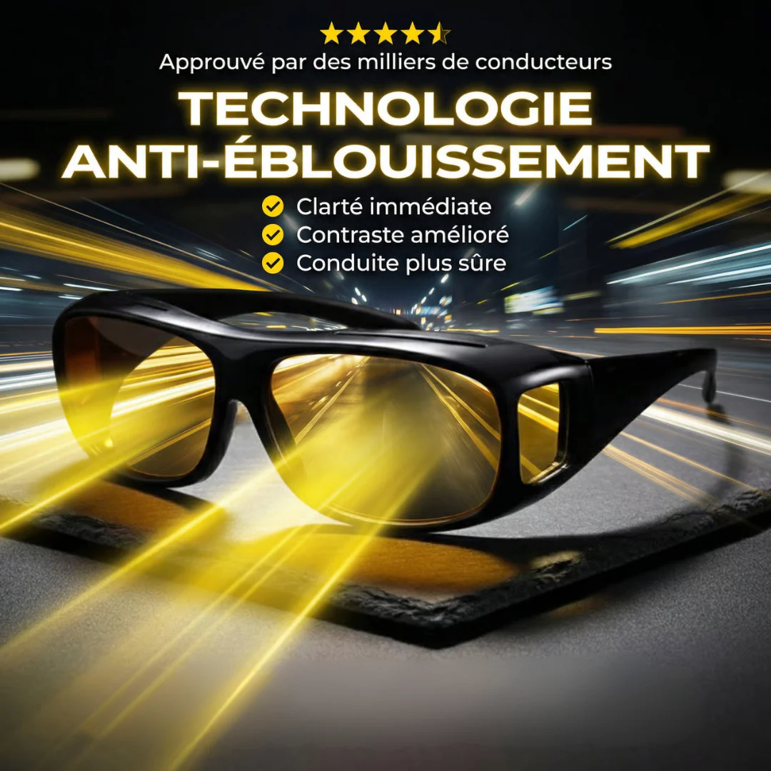 Lunettes de Conduite Vision Nocturne HD - Image 8