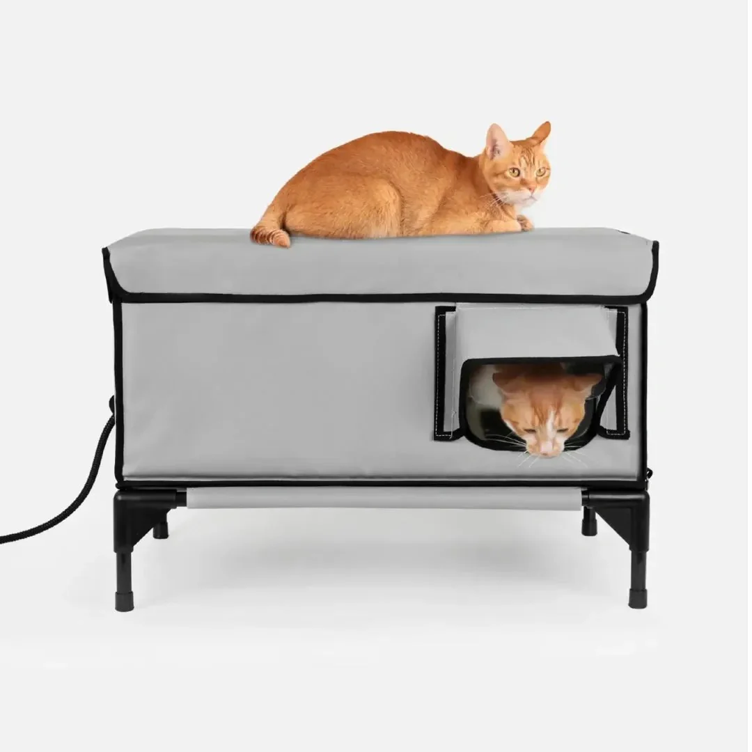 Maison chauffante pour chat d'extérieur - Image 3