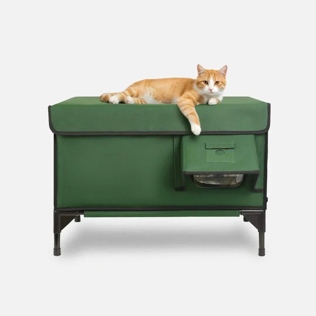 Maison chauffante pour chat d'extérieur - Image 5