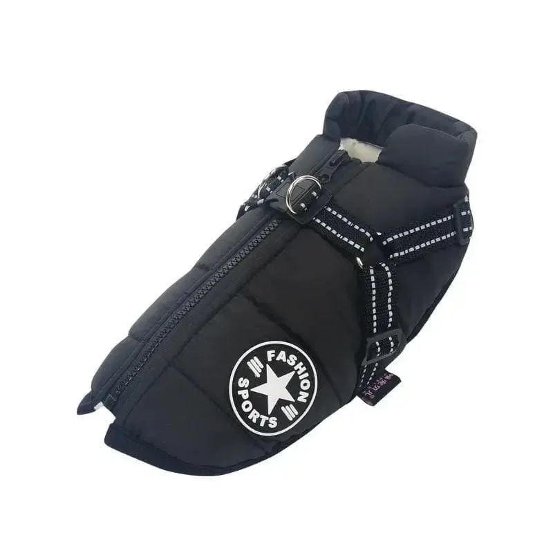 Manteau pour chien avec harnais intégré - Image 6