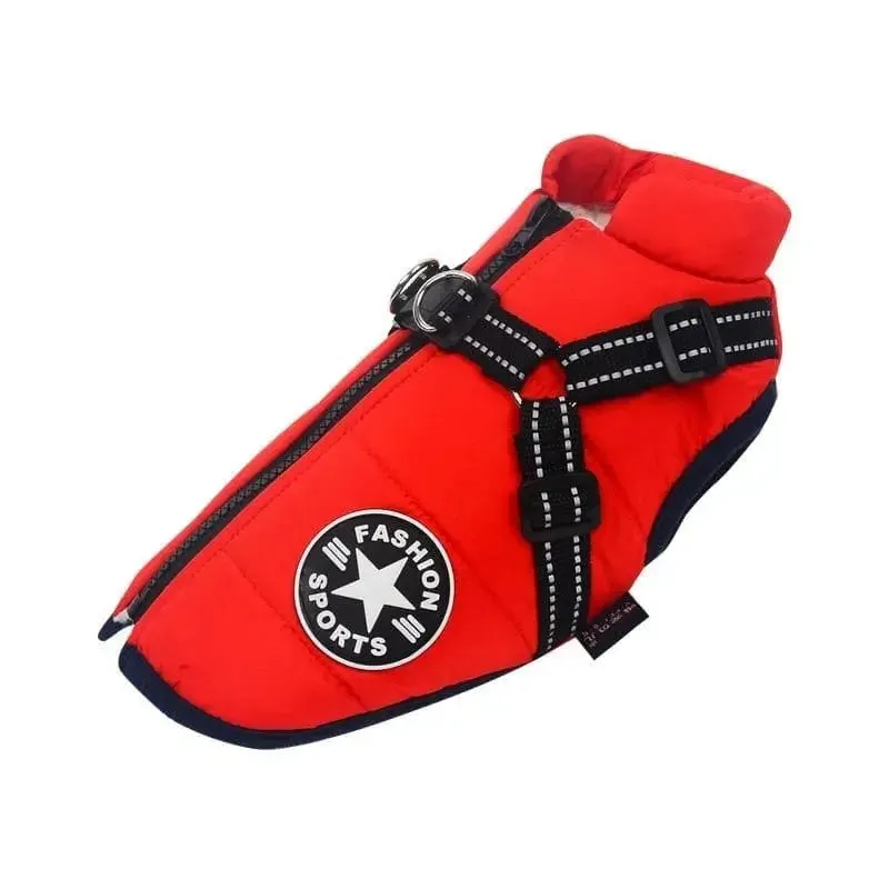 Manteau pour chien avec harnais intégré - Image 7
