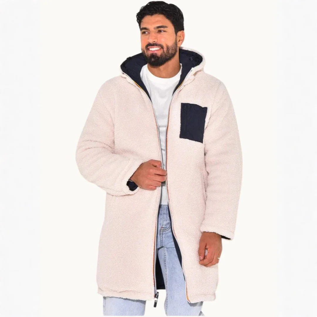 Manteau Douillet à Capuche pour Homme