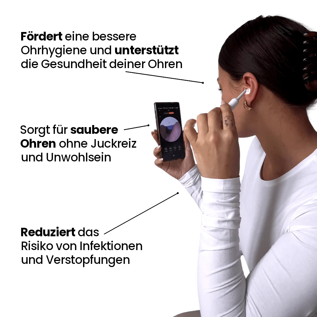 MilunaPro – Nettoyeur d’oreilles intelligent avec caméra HD - Image 6
