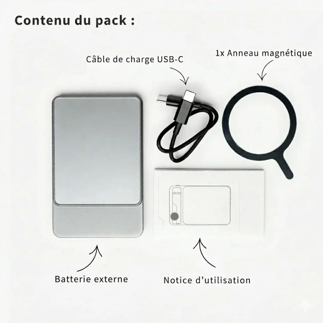 Mini Batterie Externe Ultra Compacte - Image 6