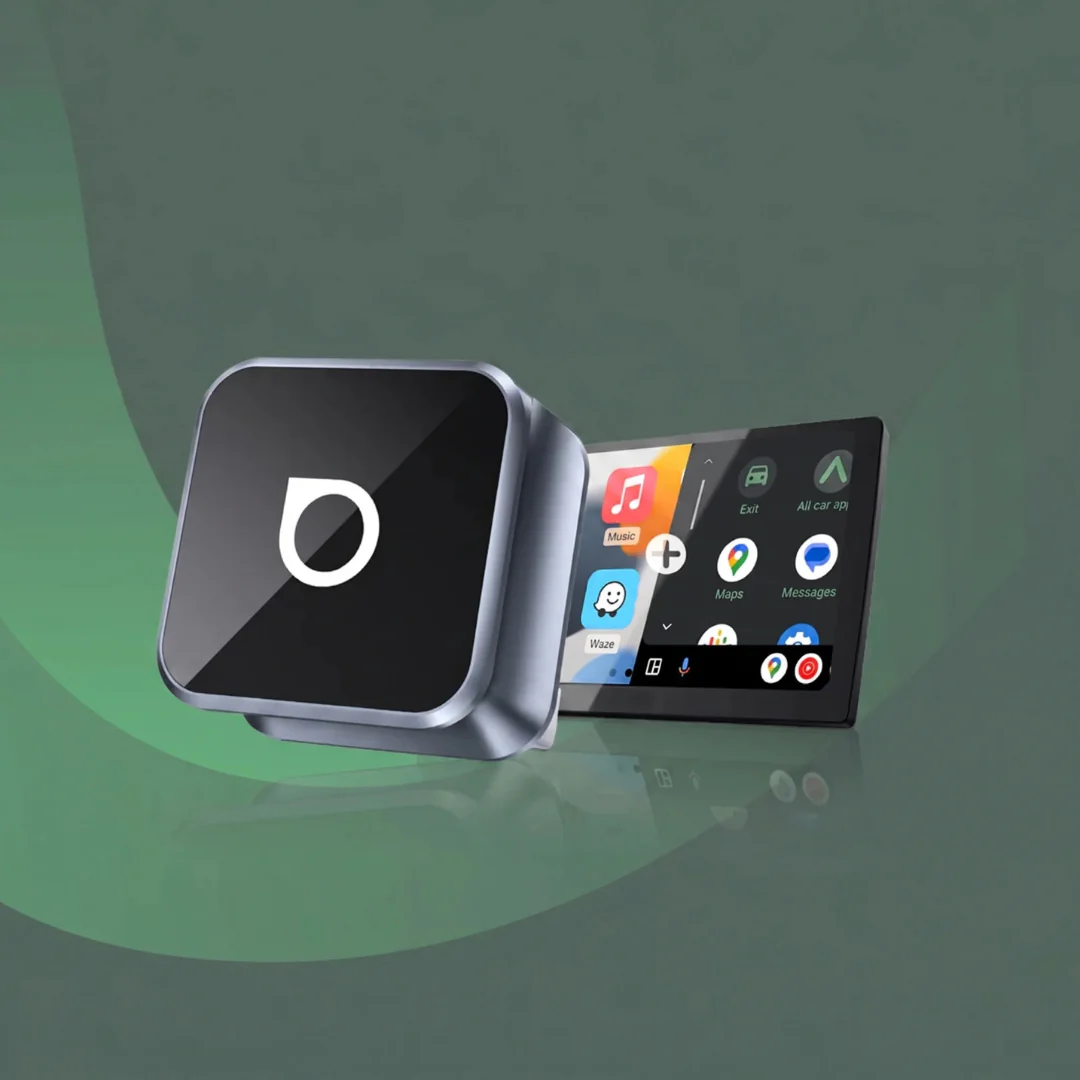Mini Cube Connecteur compatible Apple CarPlay® et Android Auto™