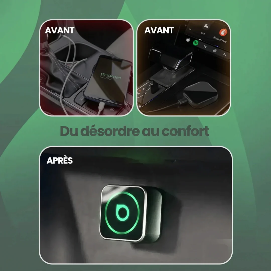 Mini Cube Connecteur compatible Apple CarPlay® et Android Auto™ - Image 10