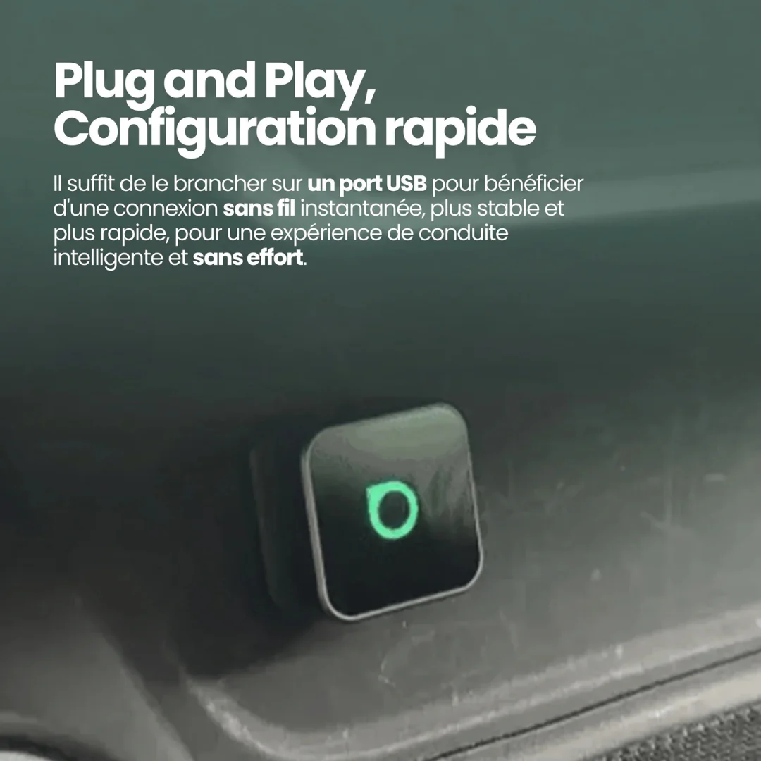 Mini Cube Connecteur compatible Apple CarPlay® et Android Auto™ - Image 9