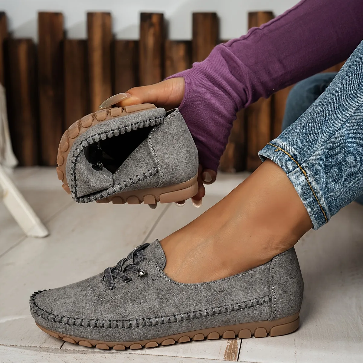 Mocassins confortables pour pieds sensibles - Image 2