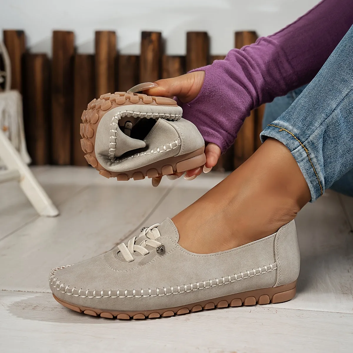 Mocassins confortables pour pieds sensibles - Image 4