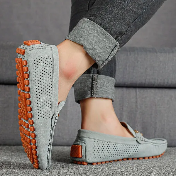 Mocassins homme en cuir respirant - Image 10