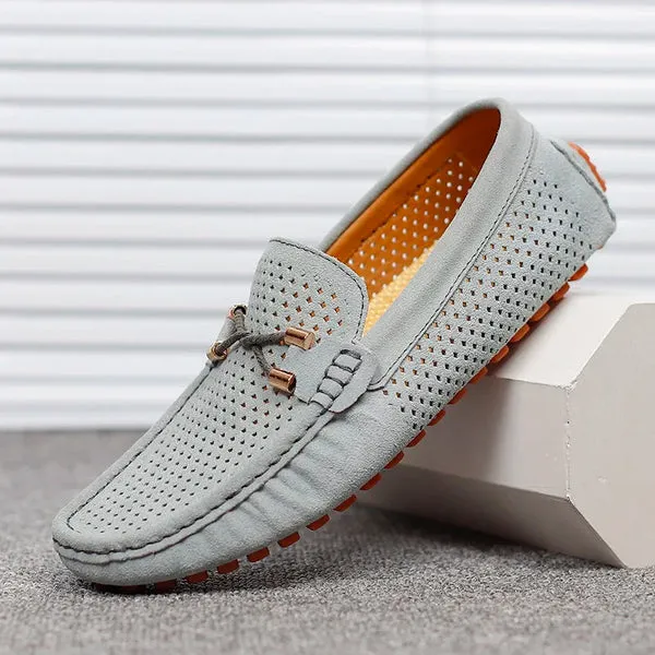 Mocassins homme en cuir respirant - Image 2