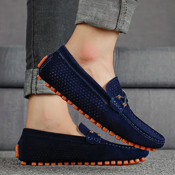 Mocassins homme en cuir respirant - Image 9