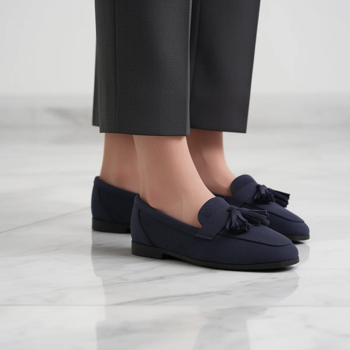 Mocassins Confortables à Franges Femme - Image 2