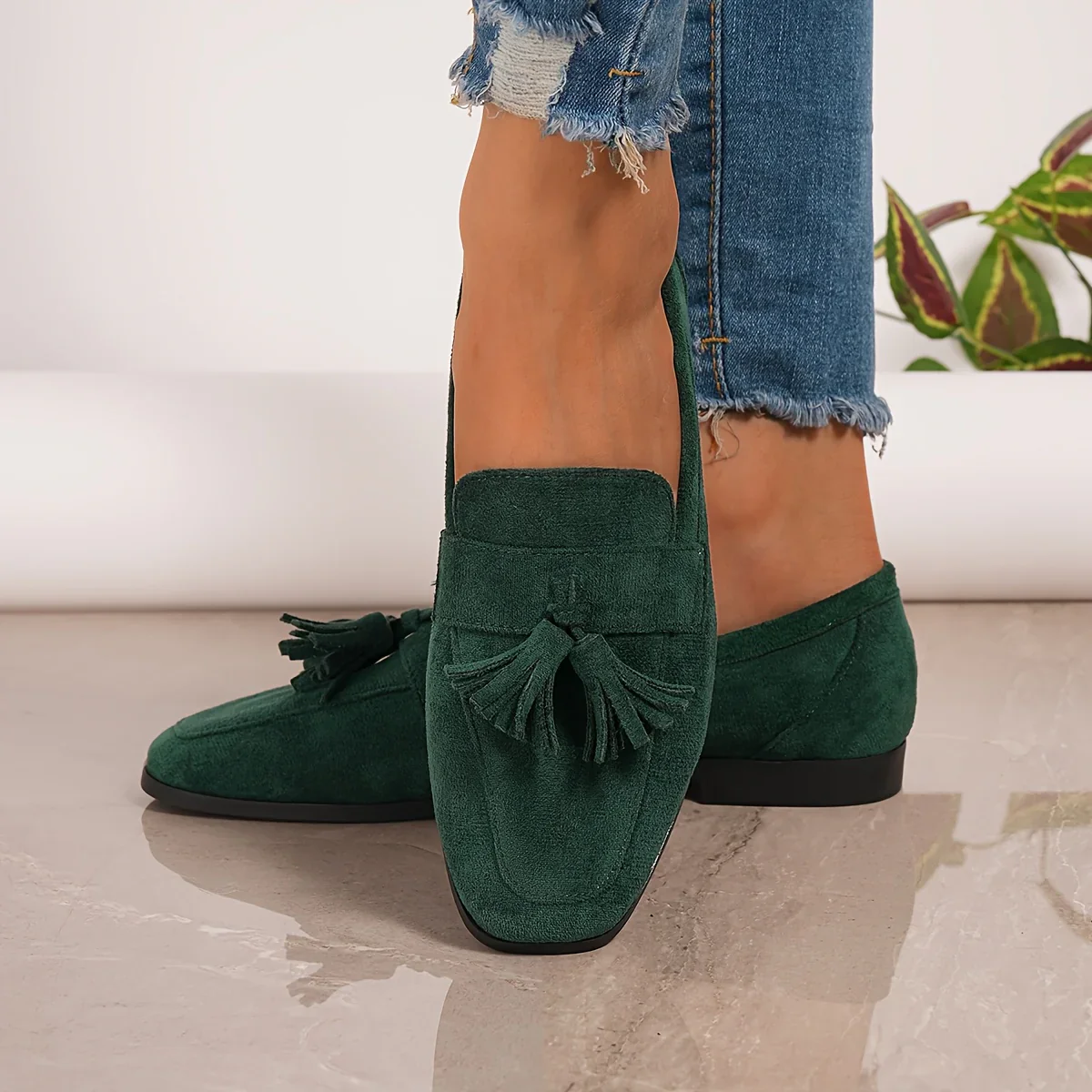 Mocassins Confortables à Franges Femme - Image 7