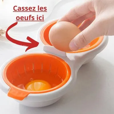 Moule en silicone pour œufs pochés - Image 5